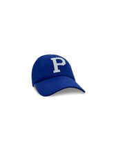 Load image into Gallery viewer, Shore Club Baseball Letter Cap - Blue
