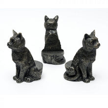 Load image into Gallery viewer, Potty Feet - Antique Bronze Sitting Cat
