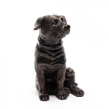Load image into Gallery viewer, Potty Feet - Antique Bronze Staffordshire Bull Terrier (Set of 3)
