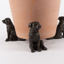 Load image into Gallery viewer, Potty Feet - Antique Bronze Staffordshire Bull Terrier (Set of 3)
