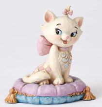 Load image into Gallery viewer, Jim Shore Disney Traditions - The Aristrocrats - Mini Marie on Pillow Figurine
