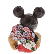Load image into Gallery viewer, Jim Shore Disney Traditions Mini Mickey Mouse with Flowers Figurine

