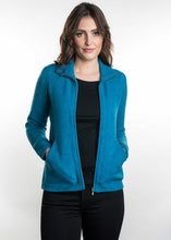 Load image into Gallery viewer, Koru Possum/Merino/Silk Zip Jacket
