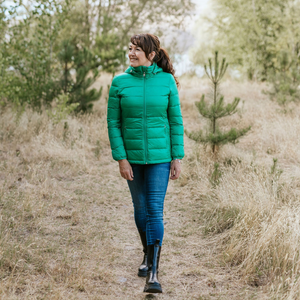 Moke Packable Down Jacket - Lynn - Emerald