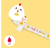 Load image into Gallery viewer, Legami Erasable Gel Pen - Red Ink - Hen
