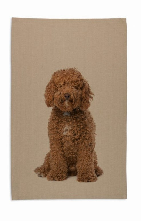 Australian Made Tea Towel - Labradoodle