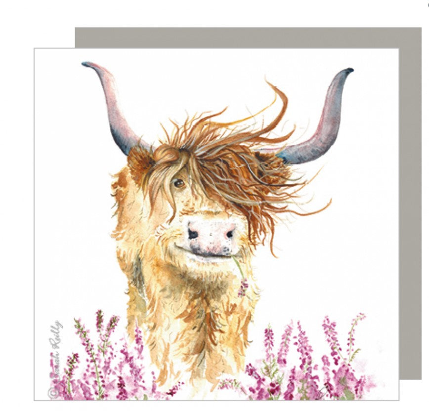 Love Country Greeting Card - Highland Harriet
