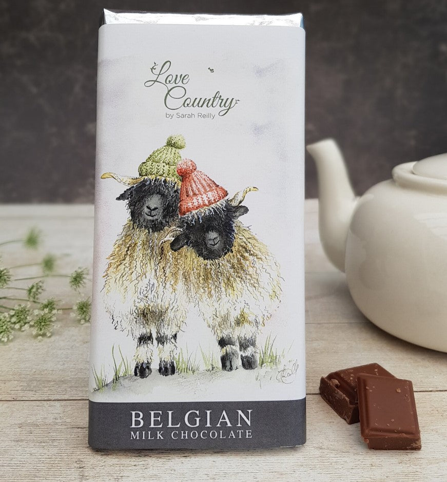 Love Country Belgian Milk Chocolate - Winter Sheep