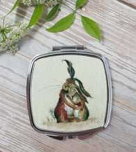 Load image into Gallery viewer, Love Country Compact Mirror - Hares My Heart
