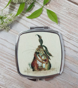 Love Country Compact Mirror - Hares My Heart