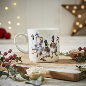 Royal Worcester Wrendale Mug - Duck the Halls