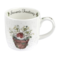 Load image into Gallery viewer, Royal Worcester Wrendale Mug - Season&#39;s Tweetings
