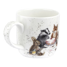 Load image into Gallery viewer, Royal Worcester Wrendale Mug - Woodland Tea Party
