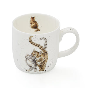 Royal Worcester Wrendale Mug - Feline Good