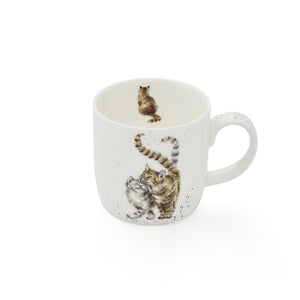 Royal Worcester Wrendale Mug - Feline Good