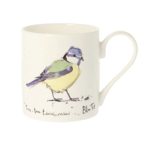 Madeleine Floyd Bone China Mug - Blue Tit