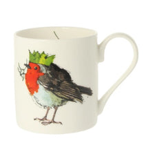 Load image into Gallery viewer, Madeleine Floyd Bone China Mug - Christmas Robin
