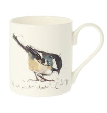 Load image into Gallery viewer, Madeleine Floyd Bone China Mug - Coal Tit
