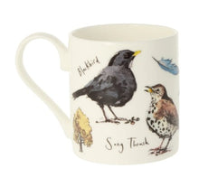 Load image into Gallery viewer, Madeleine Floyd Bone China Mug - Garden Birdsong Robin
