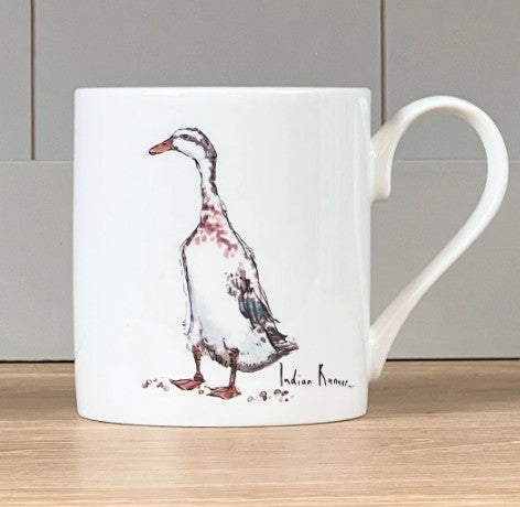 Madeleine Floyd Bone China Mug - Indian Runner Duck