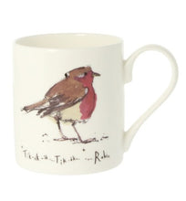 Load image into Gallery viewer, Madeleine Floyd Bone China Mug - Robin
