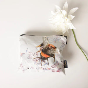 Meg Hawkins Cosmetic Bag - "The Orchard" Bee Design