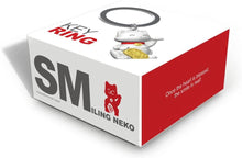 Load image into Gallery viewer, MetalMorphose Keyring - Neko (Lucky Cat)

