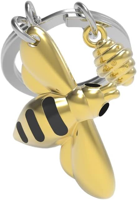 MetalMorphose Keyring - Honey Bee