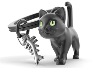 MetalMorphose Keyring - Black Cat