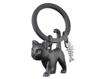 Load image into Gallery viewer, MetalMorphose Keyring - Black Cat
