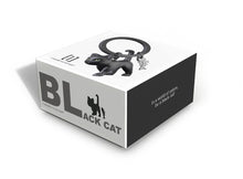 Load image into Gallery viewer, MetalMorphose Keyring - Black Cat
