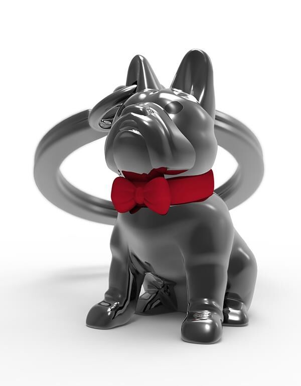 MetalMorphose Keyring - Bulldog