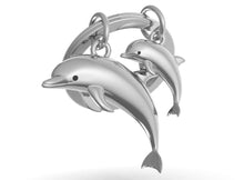 Load image into Gallery viewer, MetalMorphose Keyring - Dolphin
