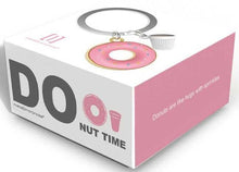 Load image into Gallery viewer, MetalMorphose Keyring - Donut &amp; Coffee

