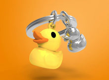 Load image into Gallery viewer, MetalMorphose Keyring - Duck Family
