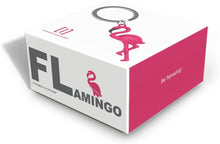 Load image into Gallery viewer, MetalMorphose Keyring - Flamingo
