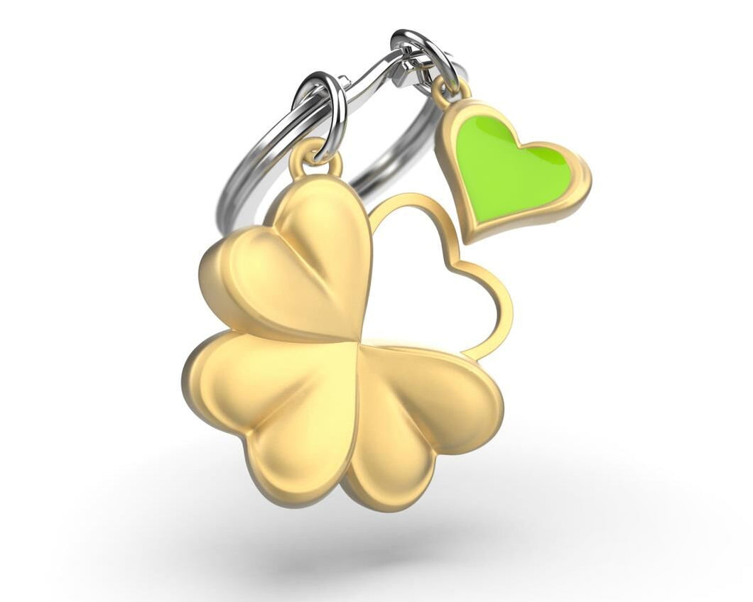 MetalMorphose Keyring - Lucky Clover