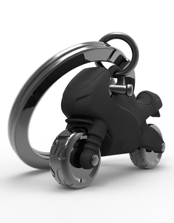MetalMorphose Keyring - Motorbike