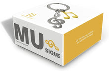 Load image into Gallery viewer, MetalMorphose Keyring - Music Notes
