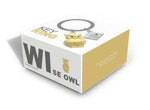 MetalMorphose Keyring - Wise Owl