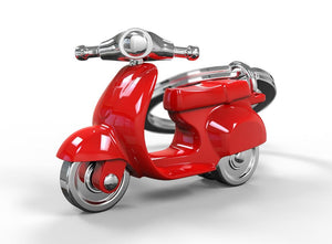 MetalMorphose Keyring - Scooter