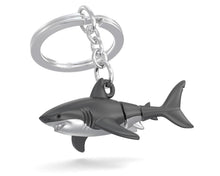 Load image into Gallery viewer, MetalMorphose Keyring - Shark
