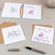 Load image into Gallery viewer, Sausage Dog Notecard Stationery Pack
