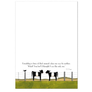 Red Tractor Designs A5 Notepad - Snap