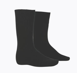 Native World Possum Merino Rib Sock - Black