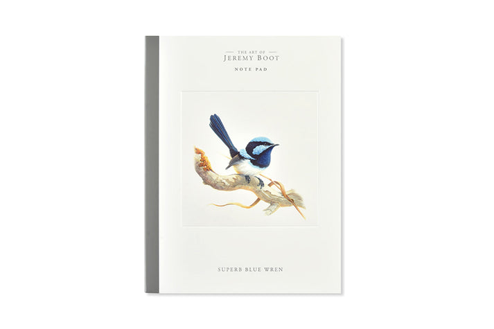 Jeremy Boot Notepad - Blue Wren