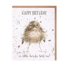 Load image into Gallery viewer, Wrendale Greeting Card - Birthday Little Wren
