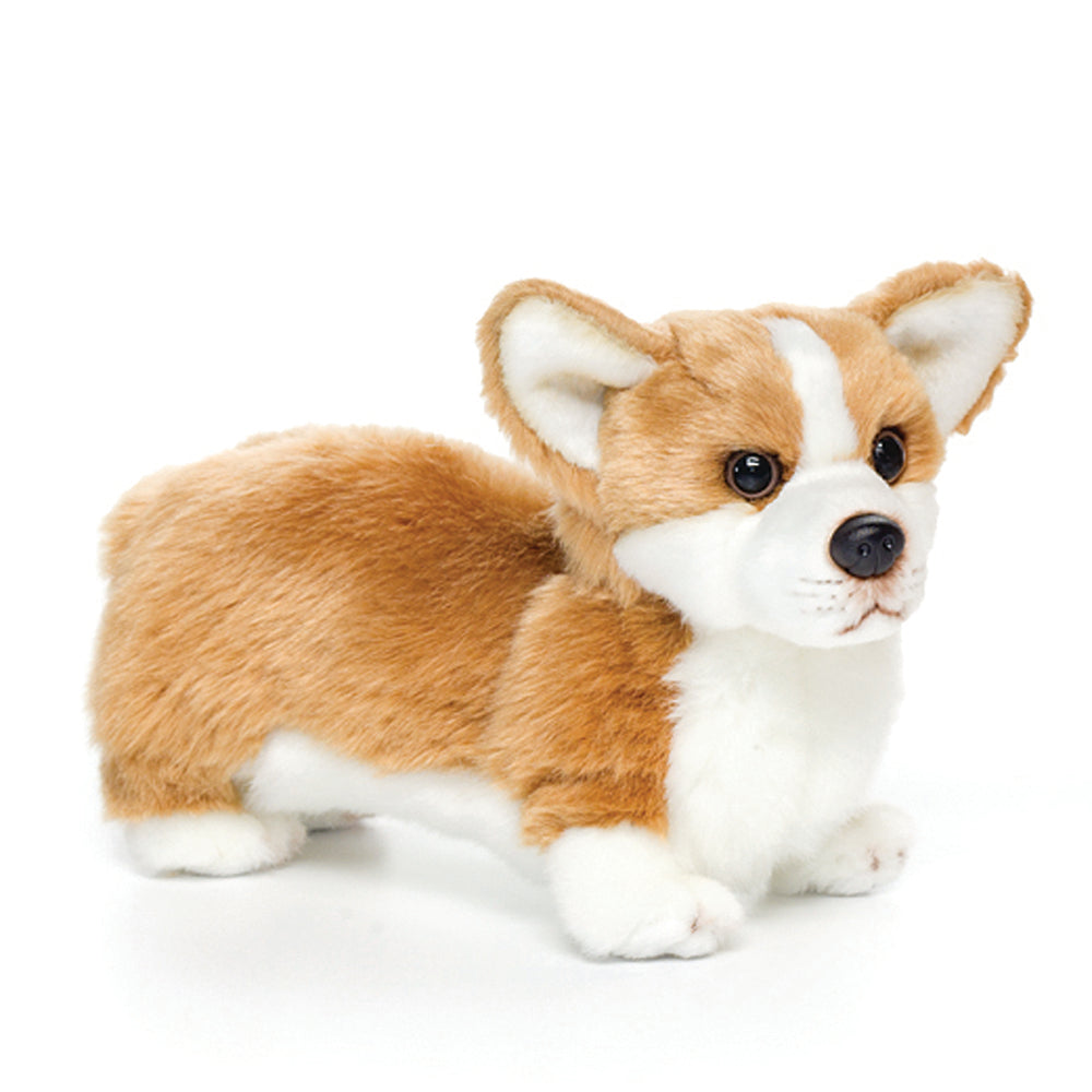 Demdaco Plush Corgi - 23cm