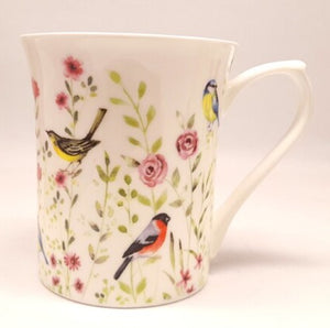 Queens by Churchill Aquarelle Birds - Bird Watch Pink