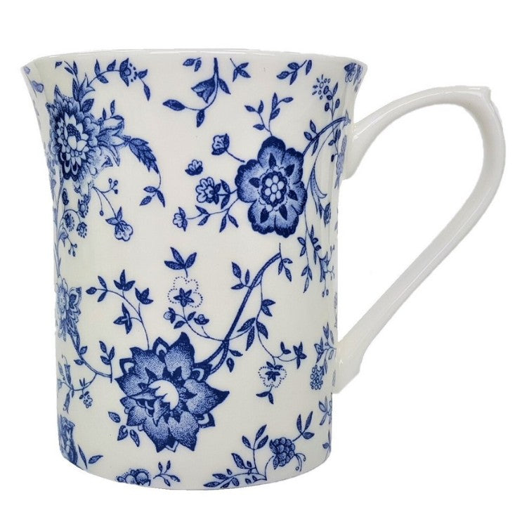 Queens by Churchill Blue Story 200ml Mug - Jacobean